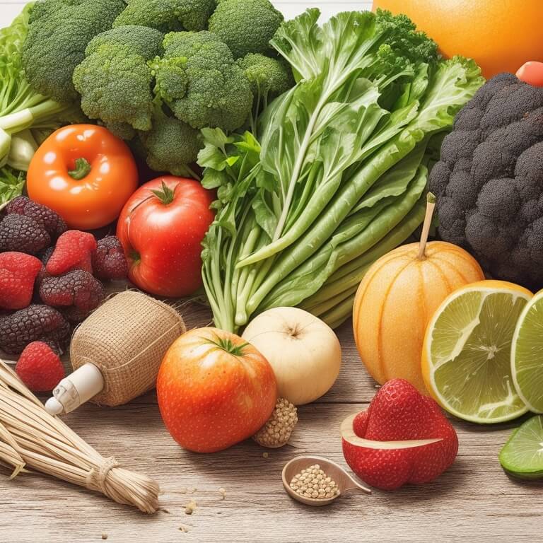 keep heathy with vegetables