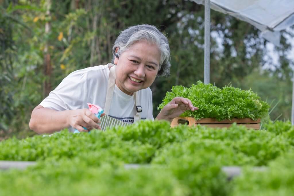 Happiness with nature