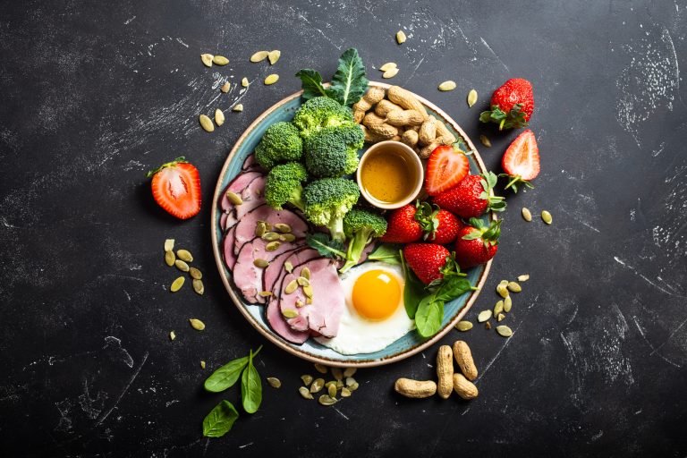 Keto diet concept