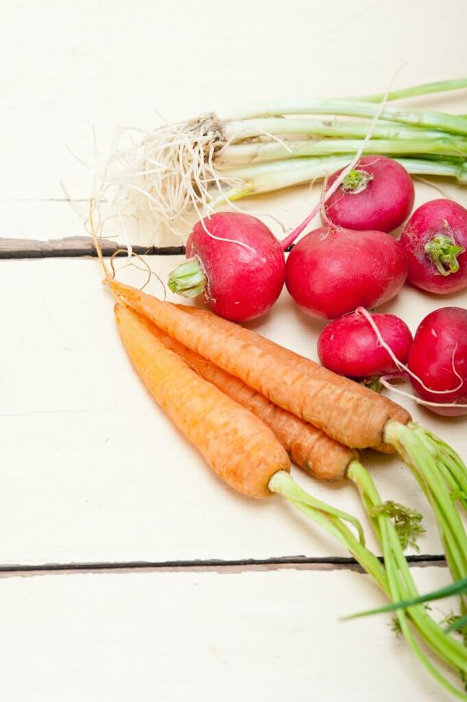 raw root vegetable