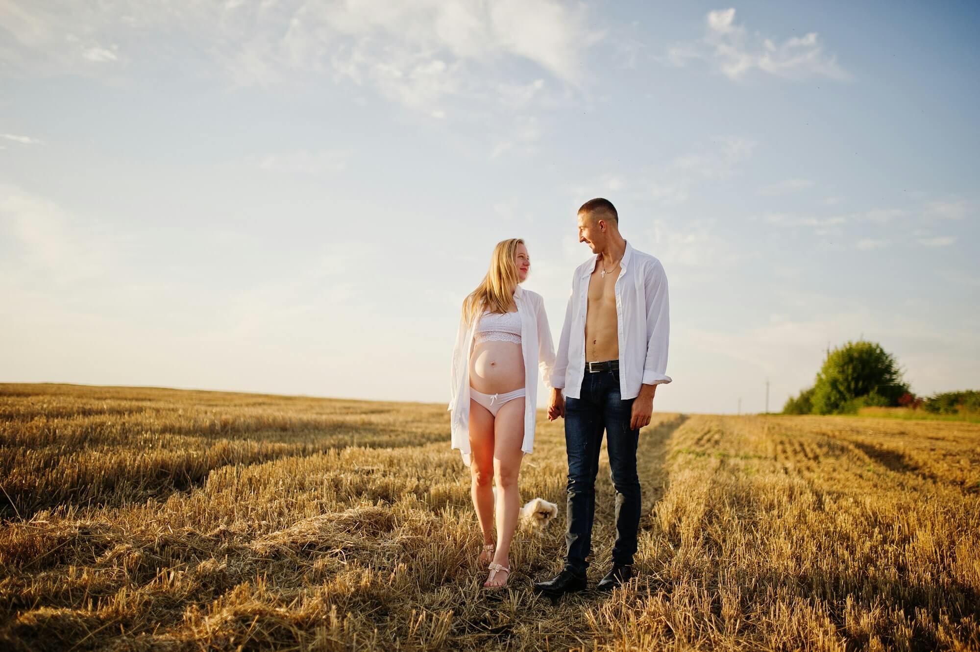 Happy moments of pregnancy