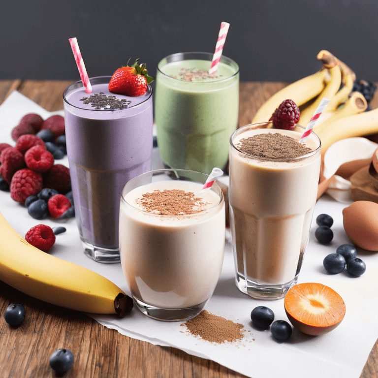 Protein-Rich Smoothies for Athletes