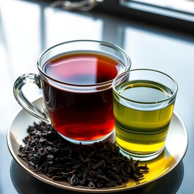 Black Tea and Green Tea