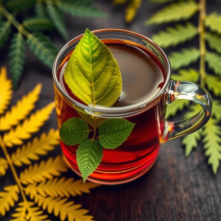 moringa and neem tea