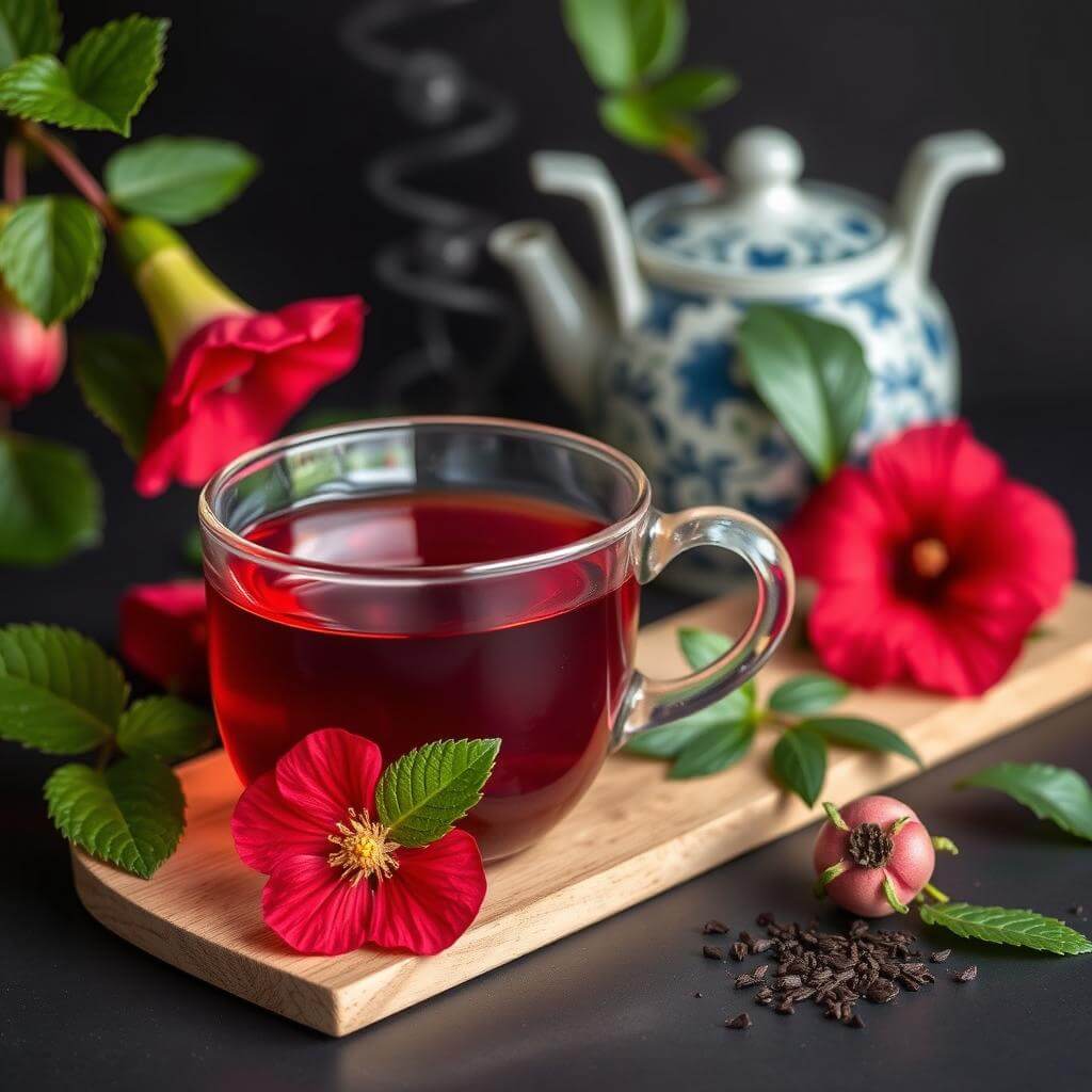 Delicious African Hibiscus Tea