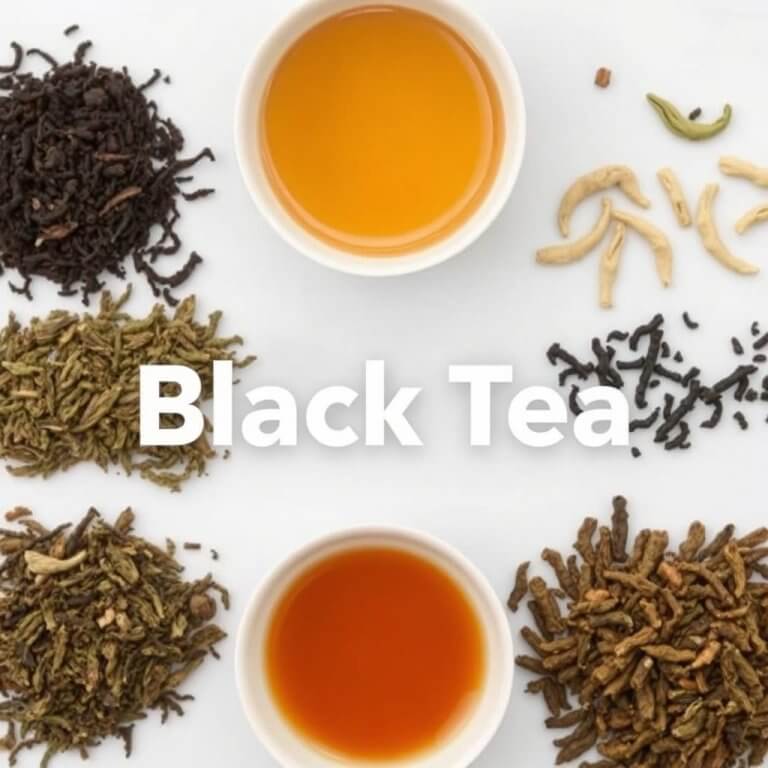 Zumbani tea and black tea