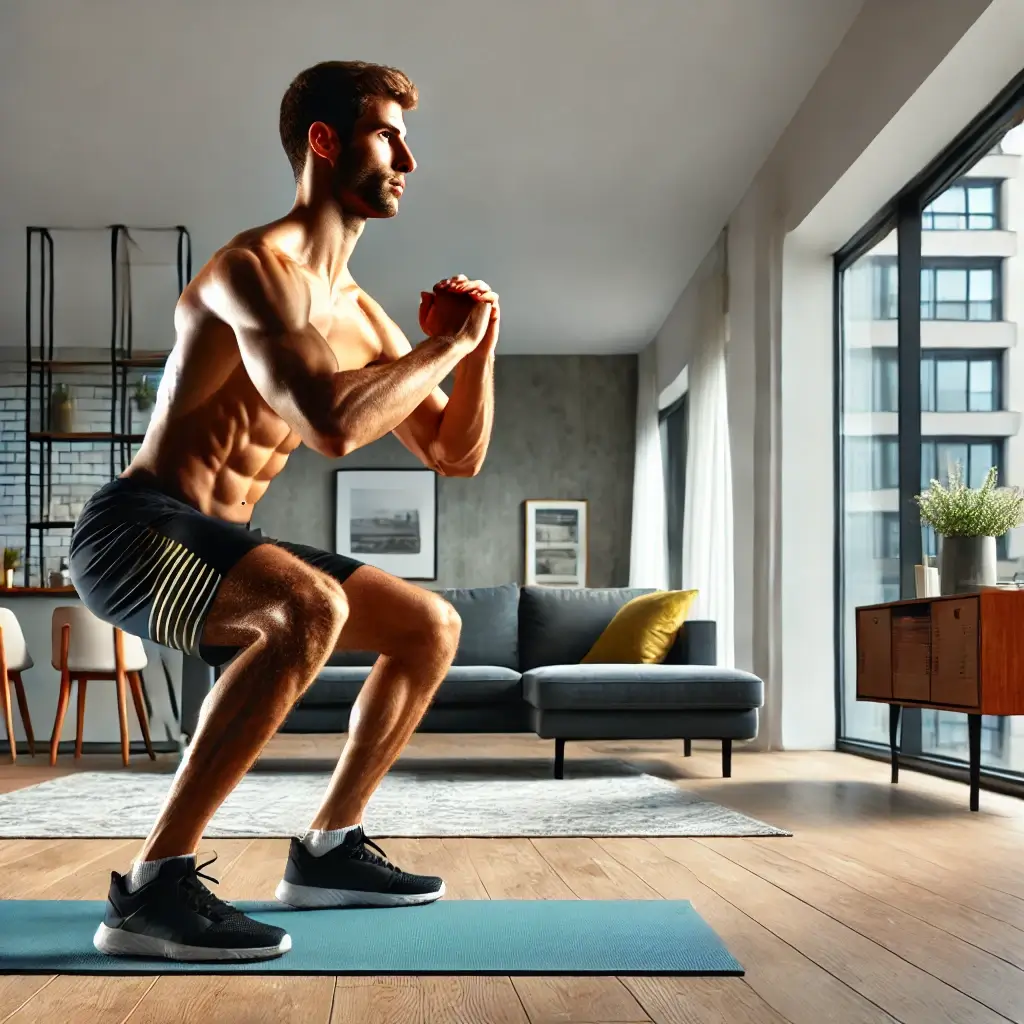 home workout for muscle definition.